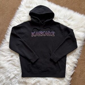 Kaskade Men’s Black Logo Hoodie Large L